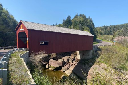 Covered Bridge in Fundy National Park
